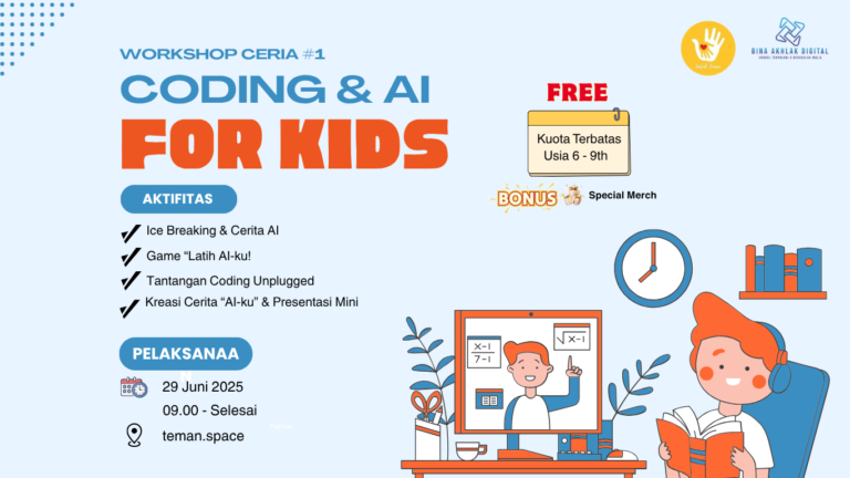 Workshop Ceria Coding & AI For Kids