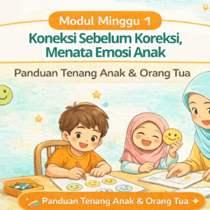 Koneksi Sebelum Koreksi, Menata Emosi Anak