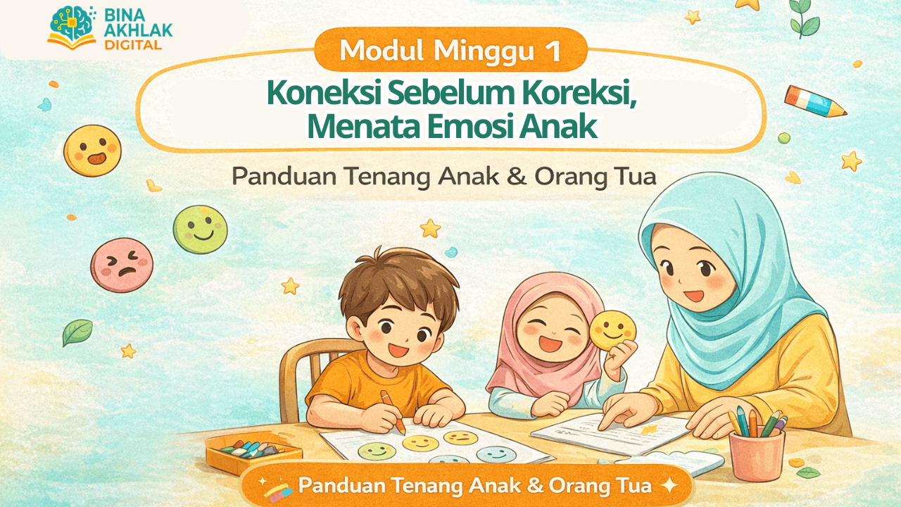 Koneksi Sebelum Koreksi, Menata Emosi Anak