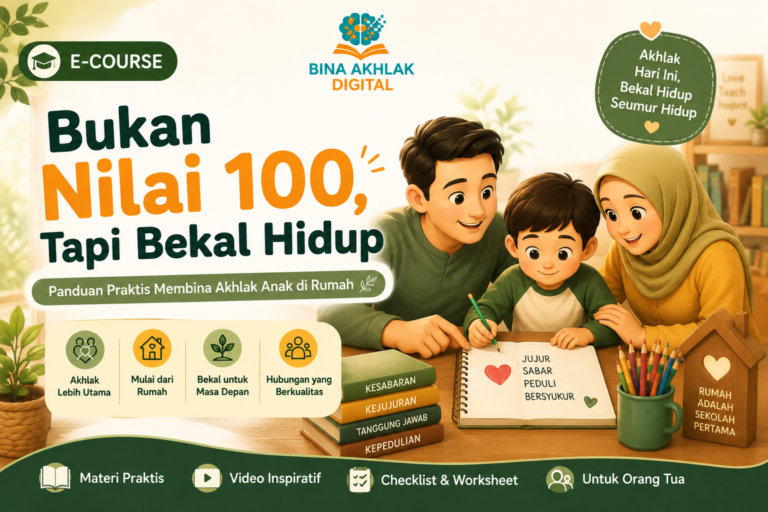 Panduan Praktis Membina Akhlak Anak di Rumah